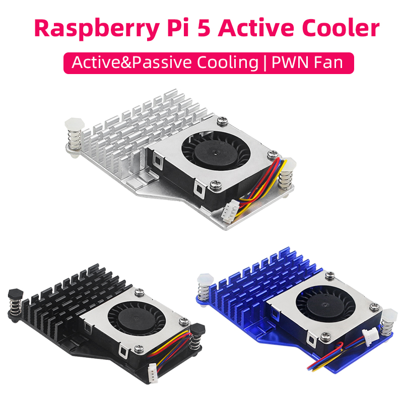 Pi Cooler - Raspberry Pi 5 Active Cooler Aluminum