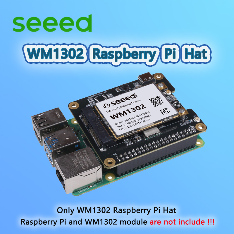 Raspberry Pi - Seeed WM1302 Raspberry Pi Hat for