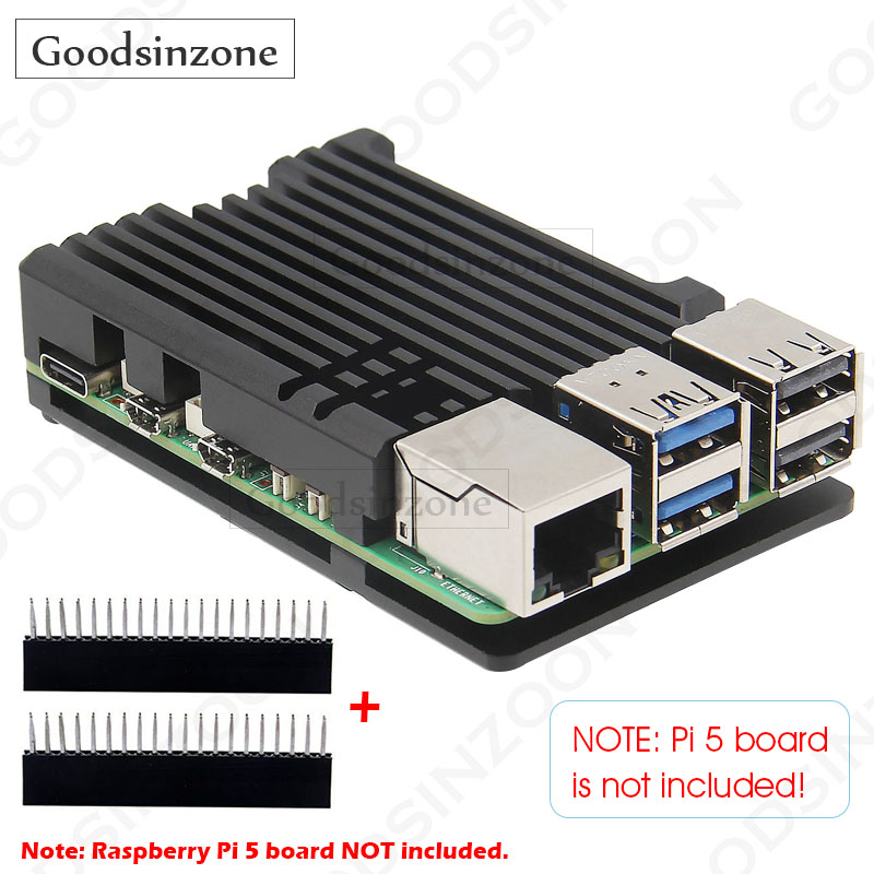 Pi Cooler - Raspberry Pi 5 Aluminum Armor Case
