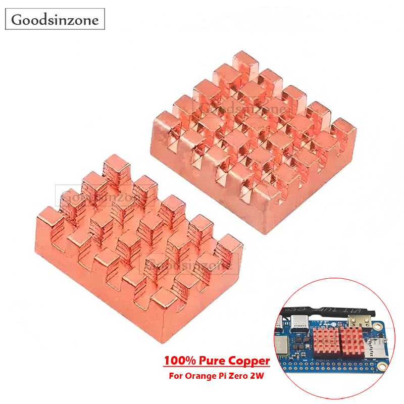 Pi Cooler - 2Pcs Orange Pi Zero 2W Copper