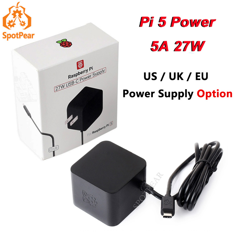 Pi Power Supply - Original Official 5V5A PD Power 27W