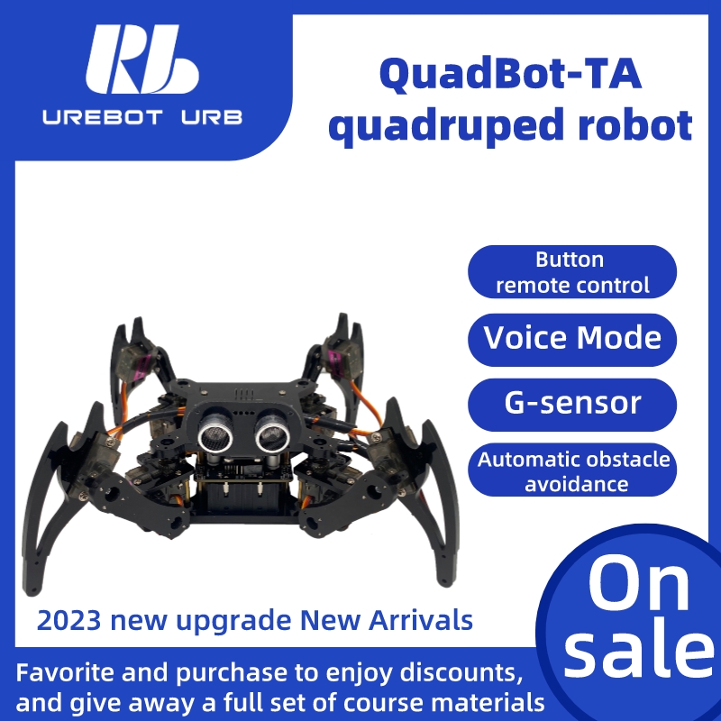 Arduino Kit - STEAM Educational Toy Quadruped Spider Robot