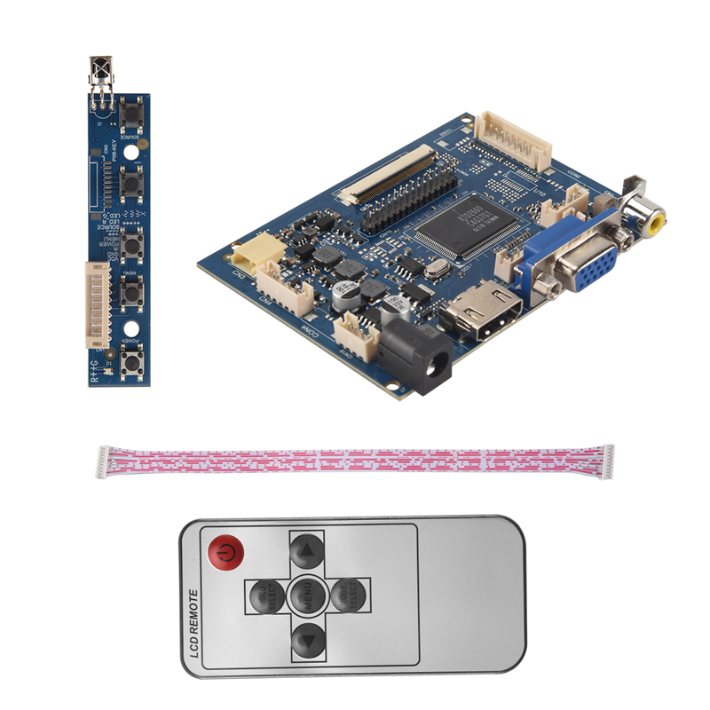 Pi Display - AA08-7 Inch 1024 X 600 LCD