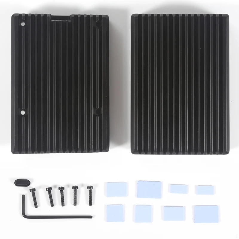 Pi 5 Case - Raspberry Pi 5 Aluminium Alloy Case
