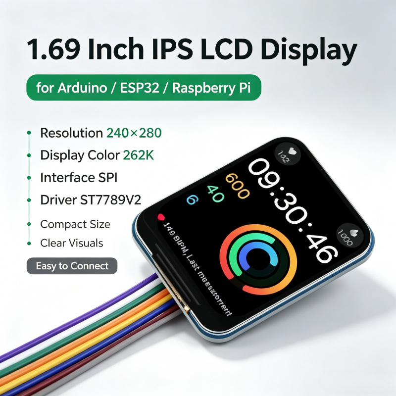 Pi Zero - 1.69 Inch IPS LCD Module ST7789V2