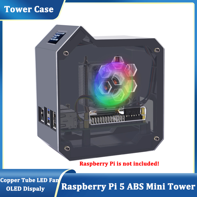 Pi Cooler - GeeekPi Raspberry Pi 5 ABS Mini