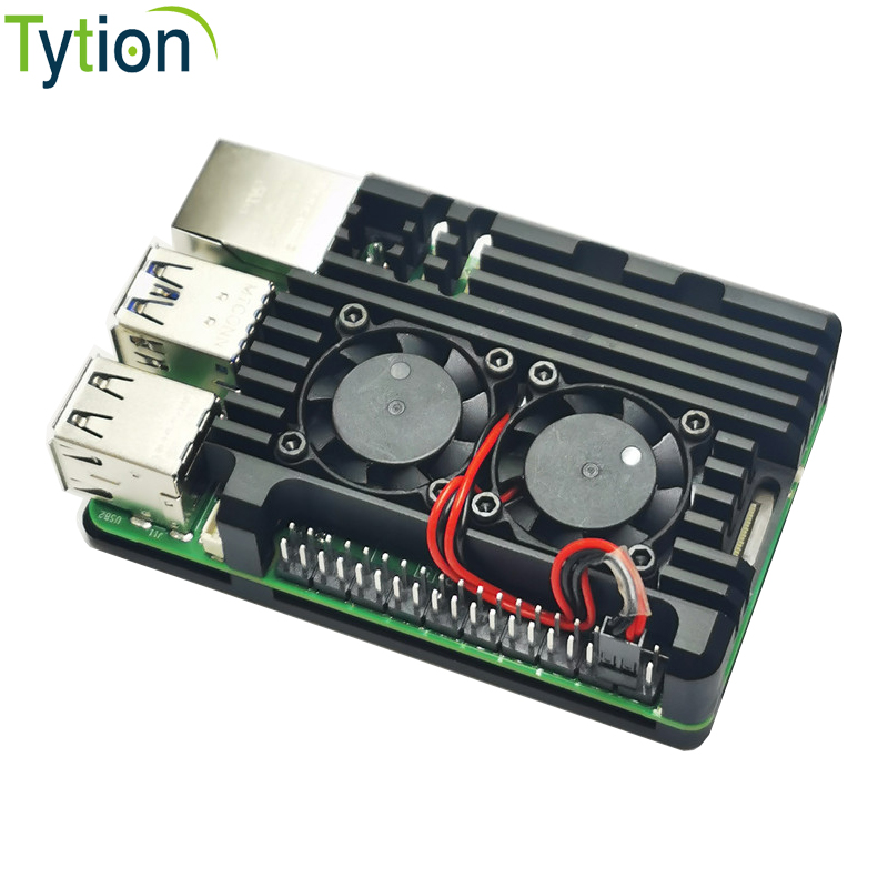 Pi 5 Case - Raspberry Pi 5 Case Dual Fan