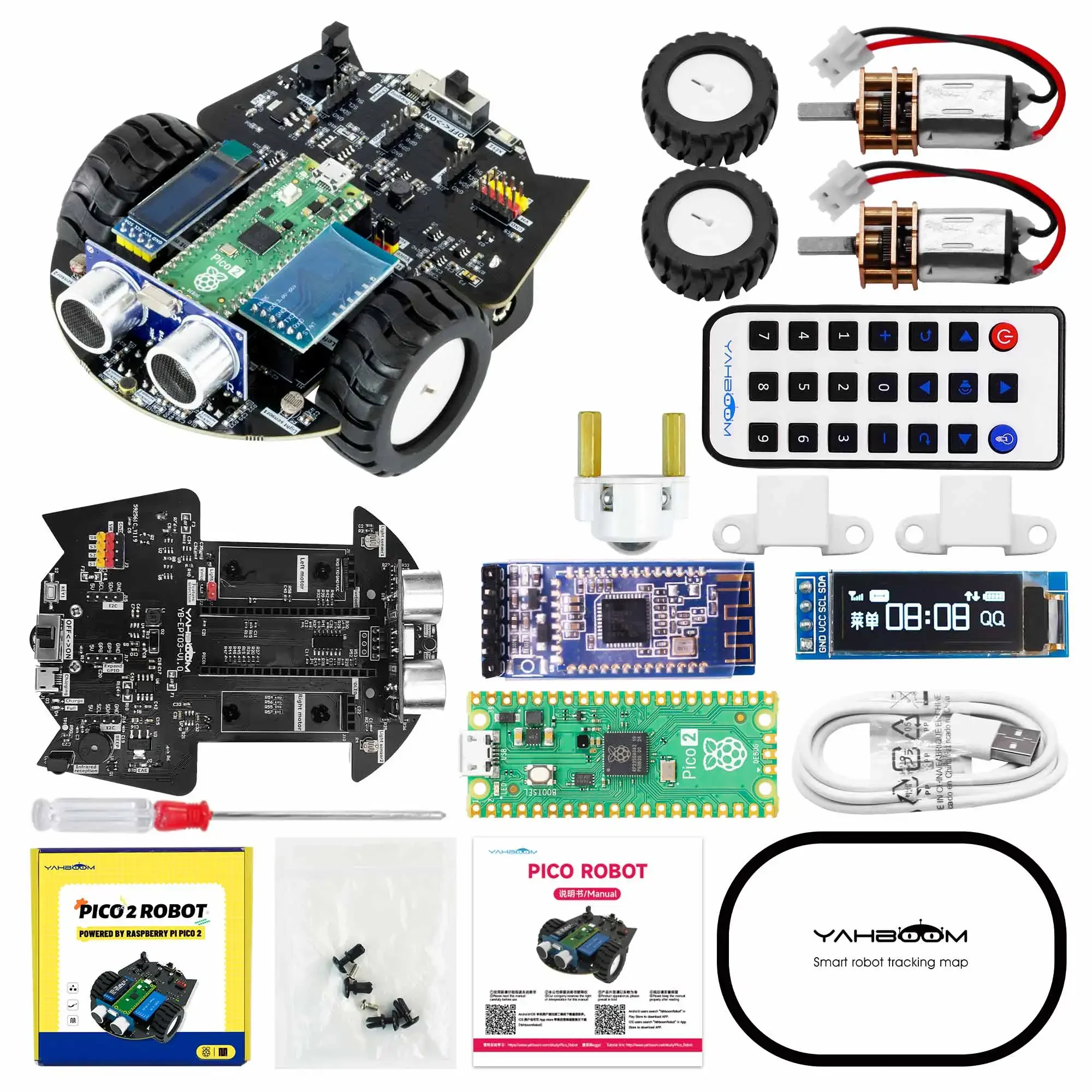 Yahboom Raspberry Pi Pico 2 Ro - Raspberry Pi Kit review and price