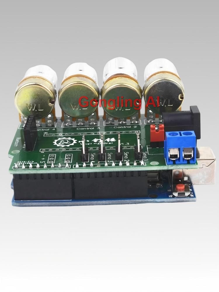 4 Channels Knob Servo Controll - Arduino Kit review and price