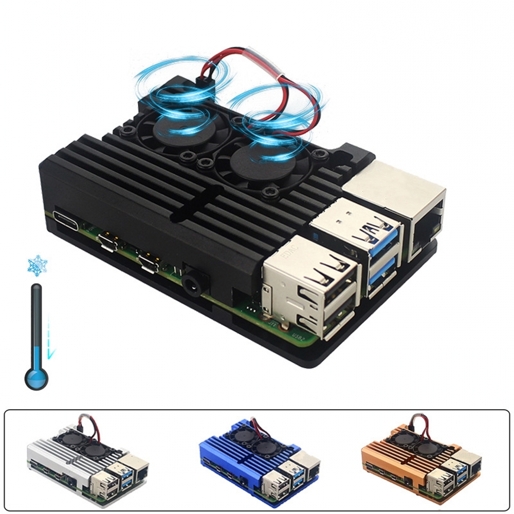 For Raspberry Pi 4 Model B Alu - Pi 4 Case review and price
