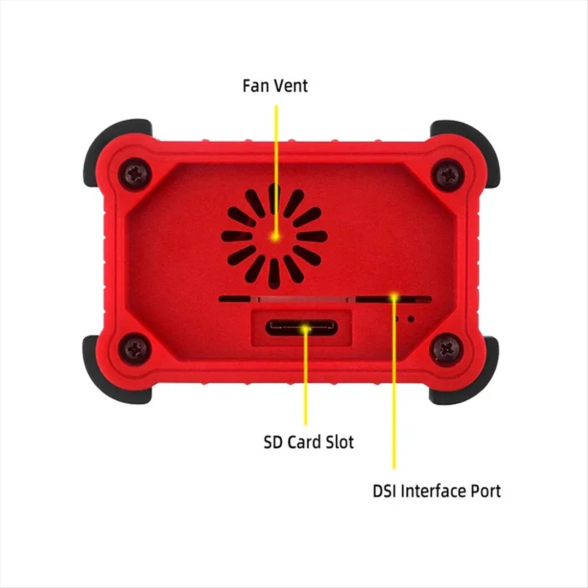 T1032C-For 4 Aluminum Case wit - Pi 4 Case review and price