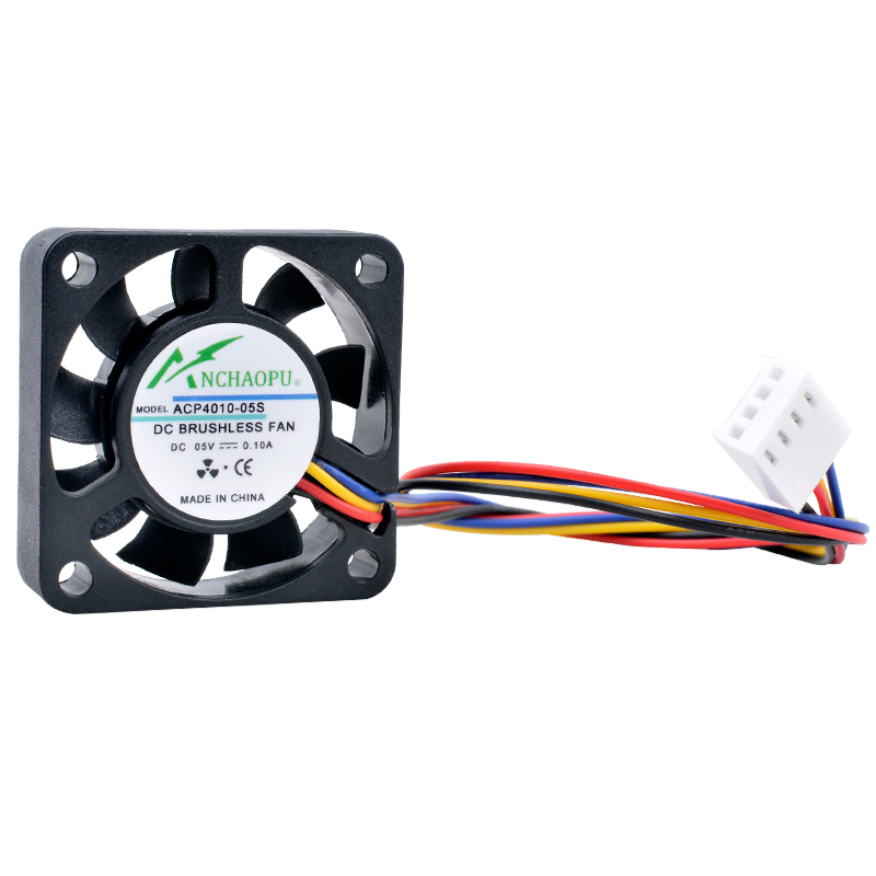 ANCHAOPU 4cm 40mm fan 40x40x10 - Pi 4 Case review and price