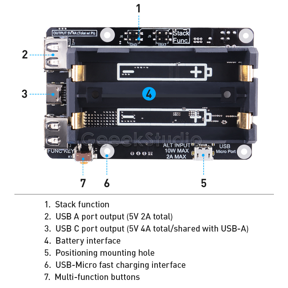 UPS Plus With Automatic Shutdo - Pi Power Supply review and price