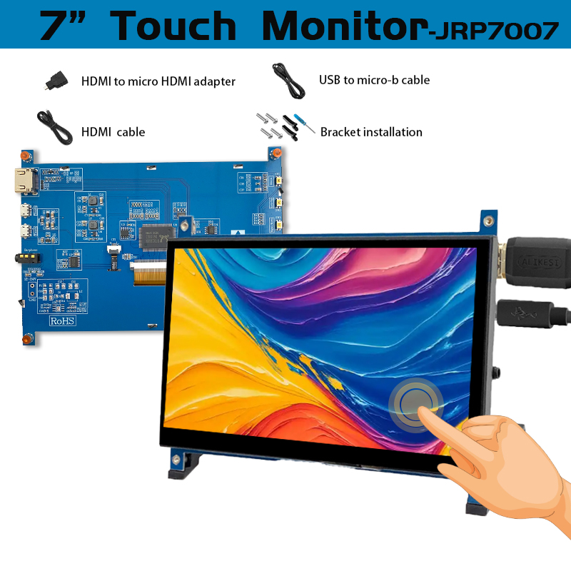 IPS 7Inch HDMI-compatible Moni - Raspberry Pi 4 review and price