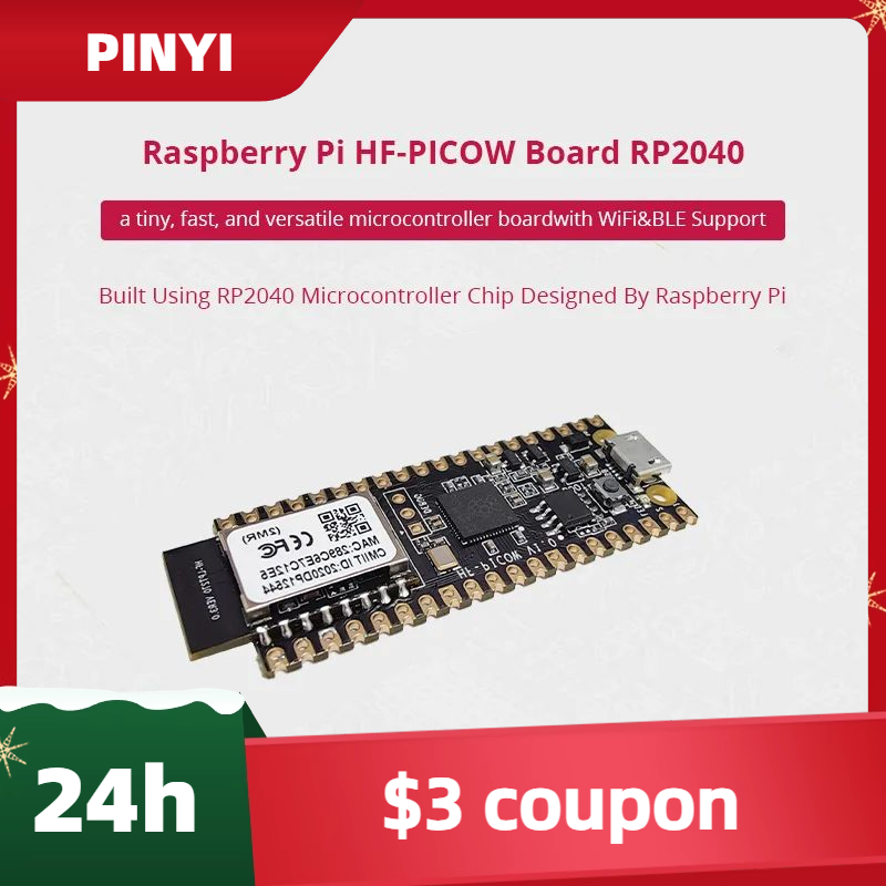Raspberry Pi HF-PICOW Board RP - Raspberry Pi Kit review and price