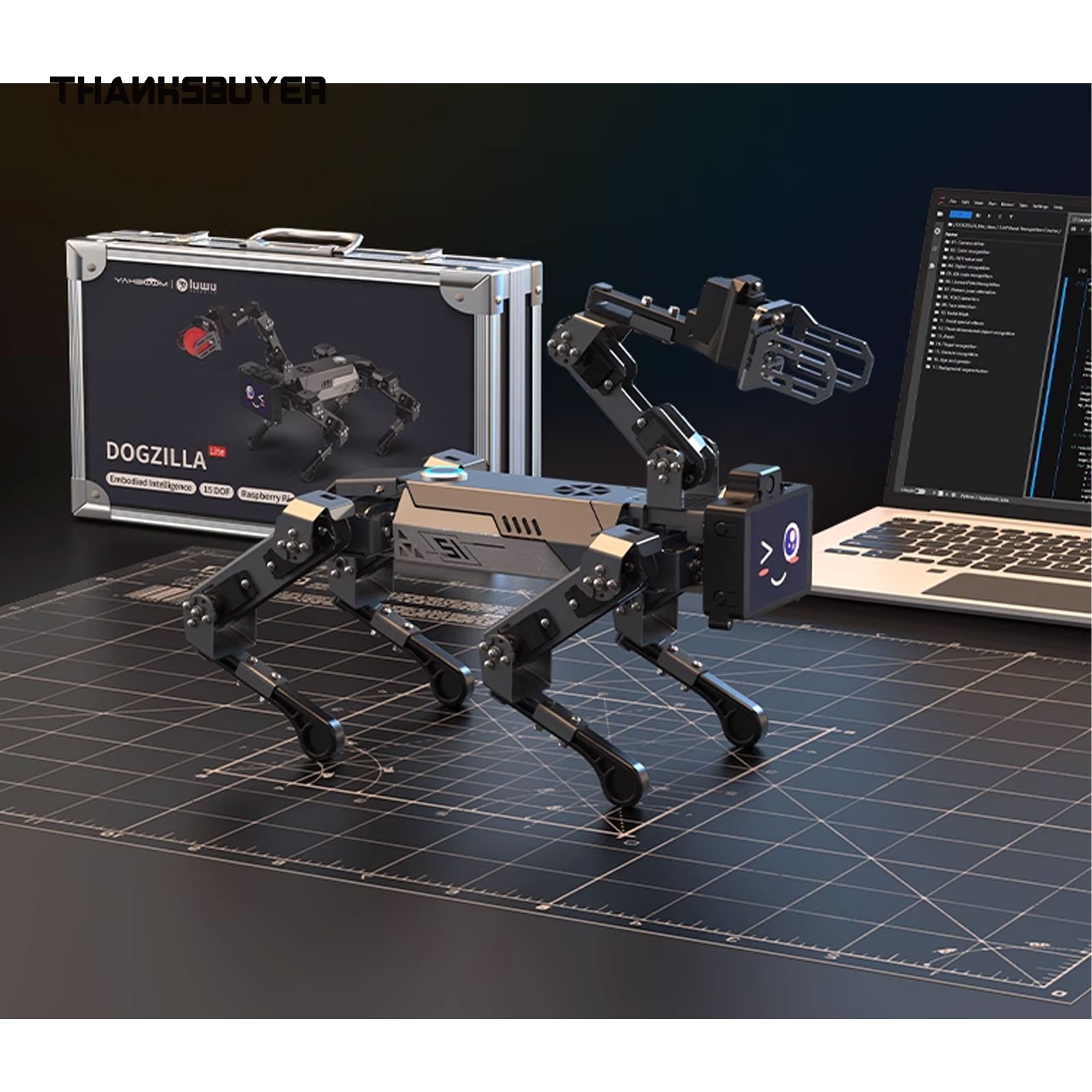 DOGZILLA-Lite 15DOF AI Bionic  - Raspberry Pi review and price