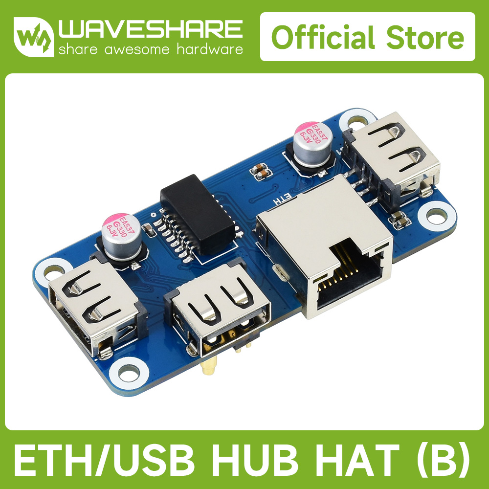 Waveshare USB HUB HAT (B) 4x p - Pi Zero review and price