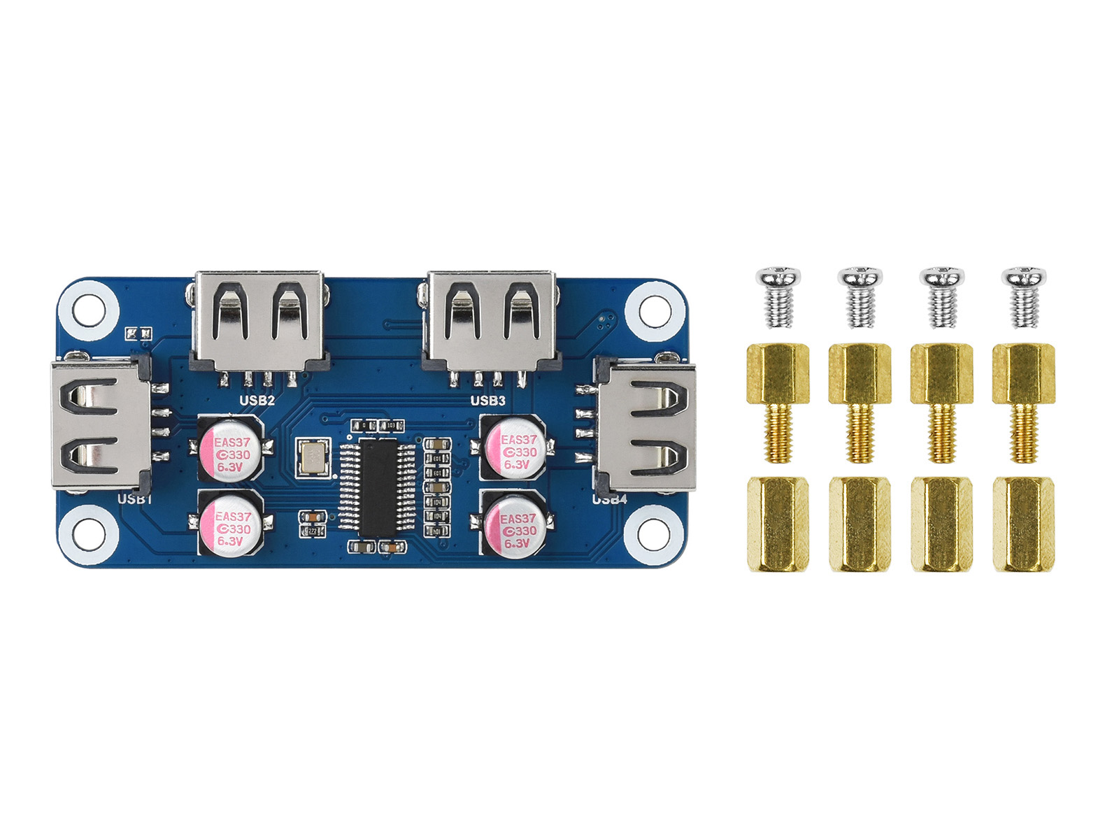 Waveshare USB HUB HAT (B) 4x p - Pi Zero review and price