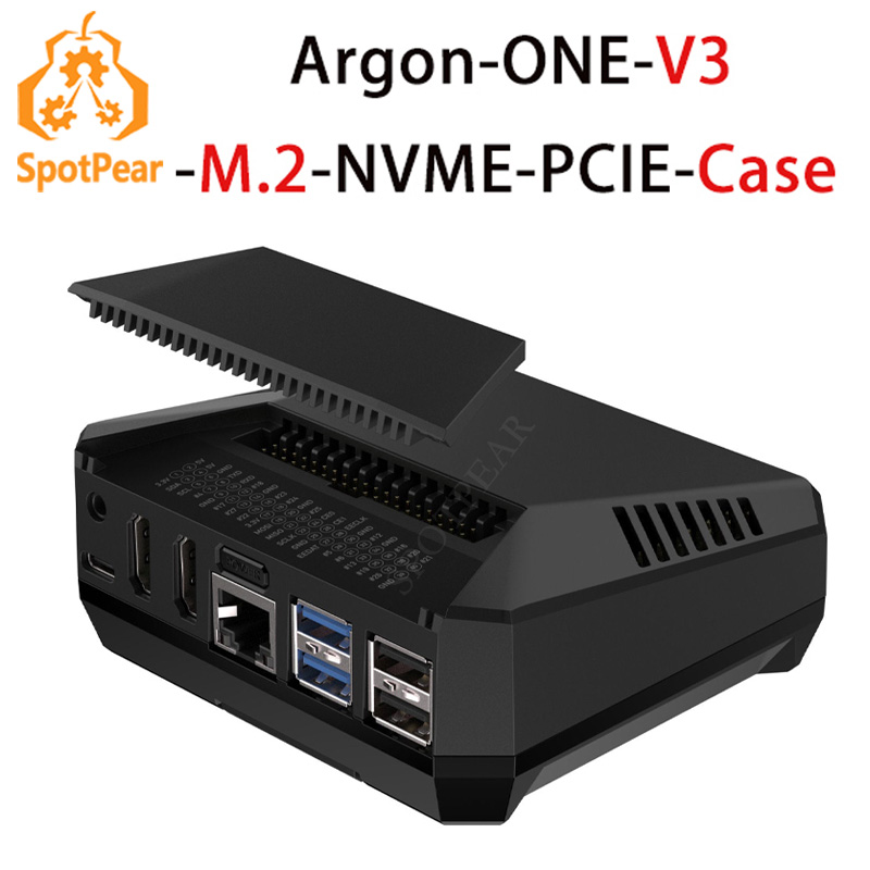 Argon ONE V3 M.2 NVME Case For - Pi 5 Case review and price