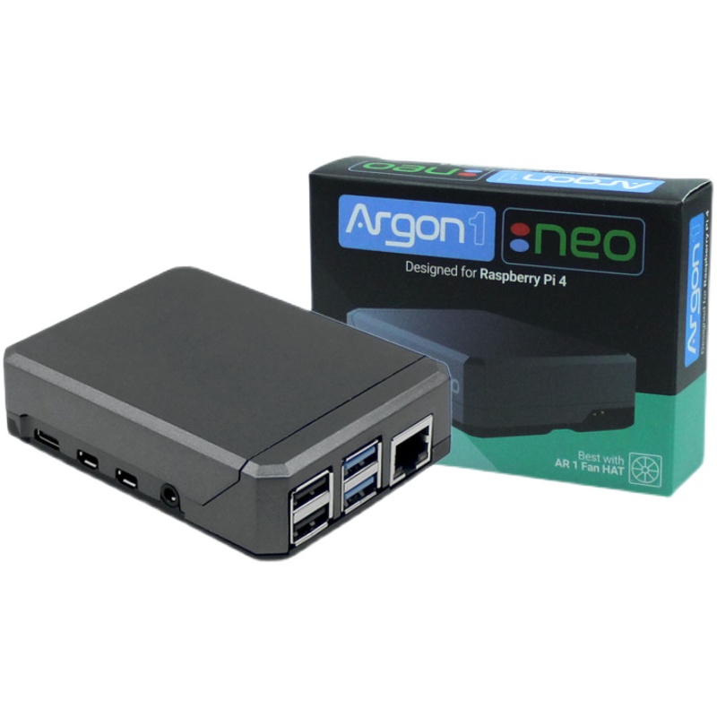 Raspberry Pi 4 Argon NEO Case  - Pi 4 Case review and price