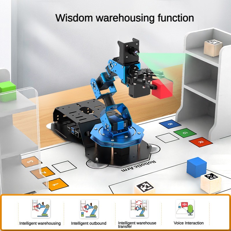 6 Dof Robot Arm with Servo Cla - Raspberry Pi Kit review and price