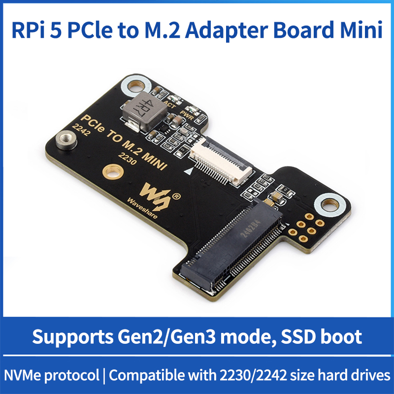 Raspberry Pi 5 PCIe To M.2 Min - Pi Cooler review and price