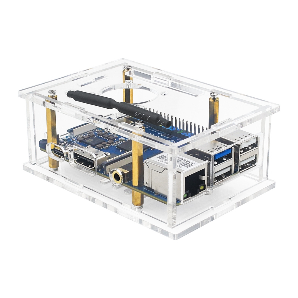 B27B Cooling Fan& Acrylic Prot - Pi 4 Case review and price