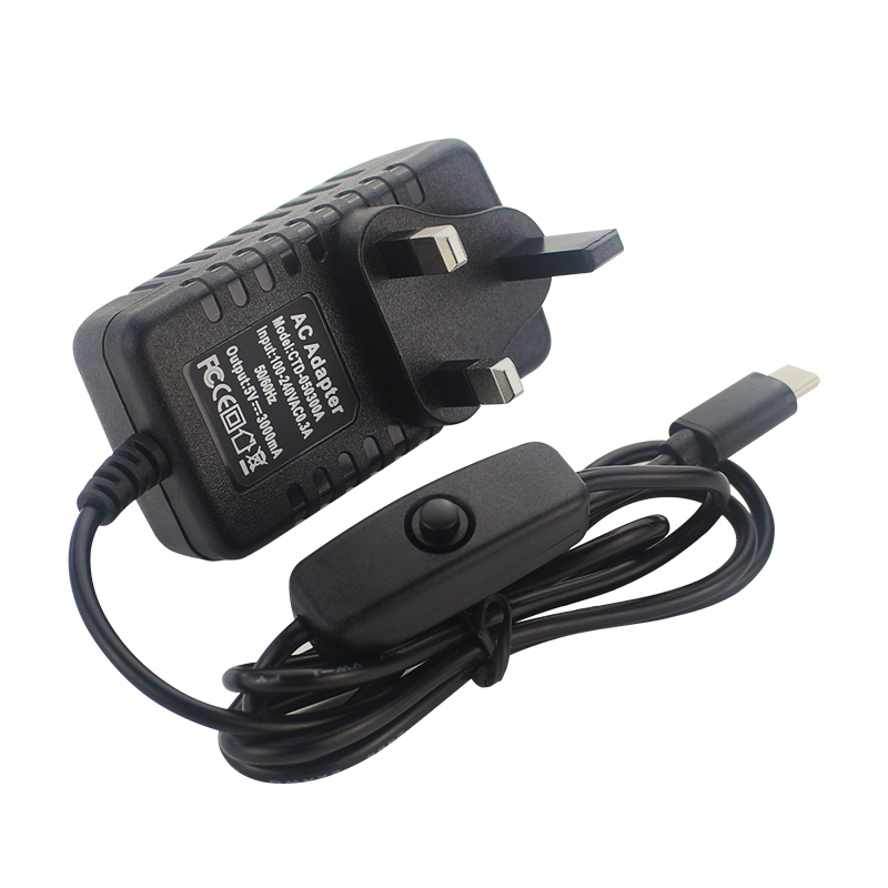 5V 3A Power Supply with ON/OFF - Pi Power Supply review and price