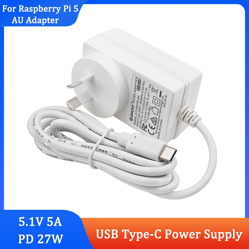 Raspberry Pi 5 PD 27W Power Su - Pi Power Supply review and price