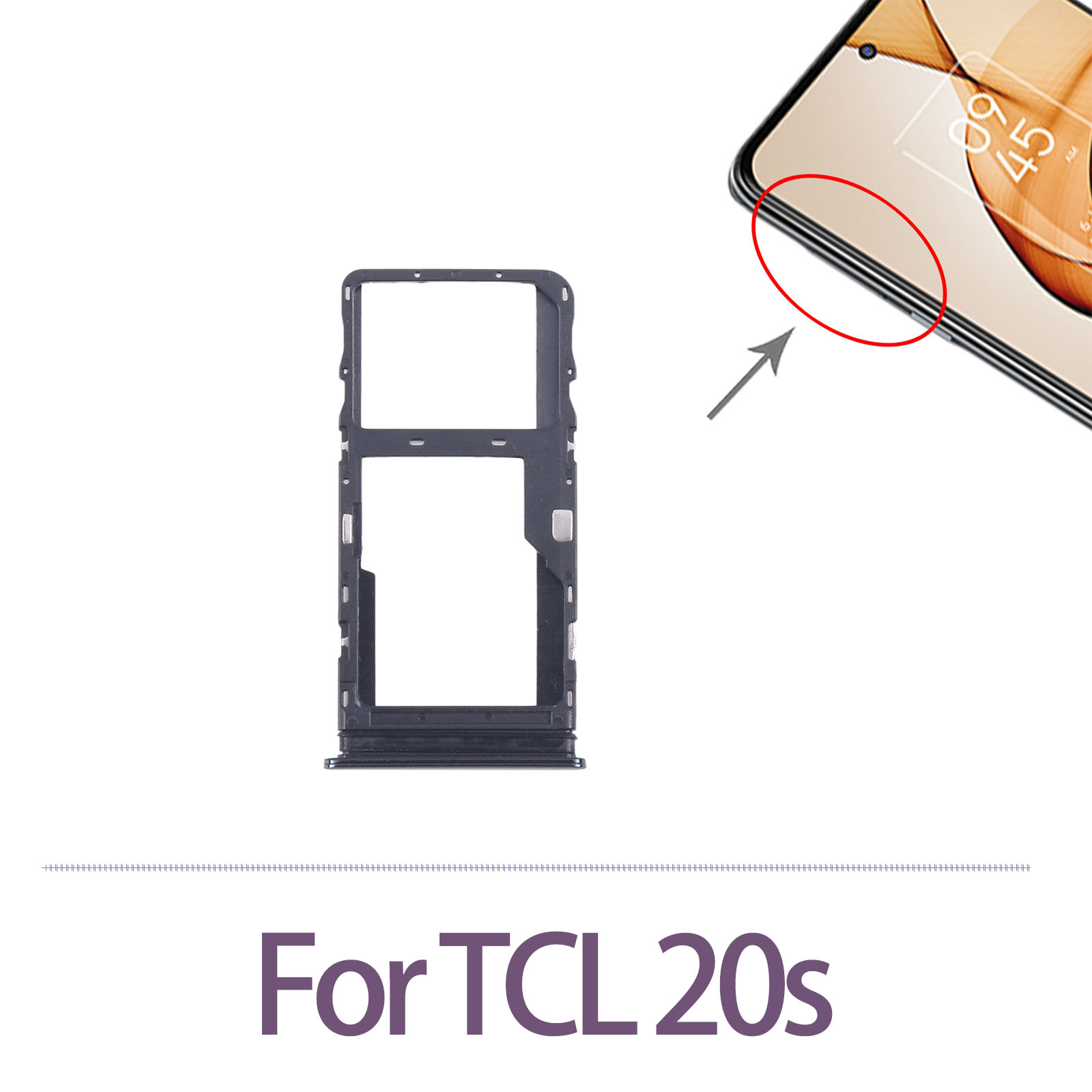 SIM Card Repair Part For TCL 2 - Micro Sd Card review and price