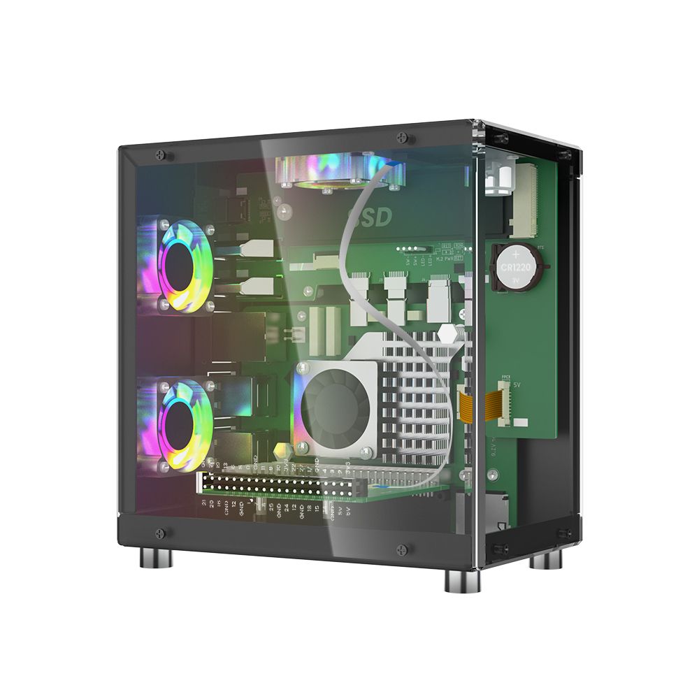 Raspberry Pi 5 Case Protective - Pi Cooler review and price