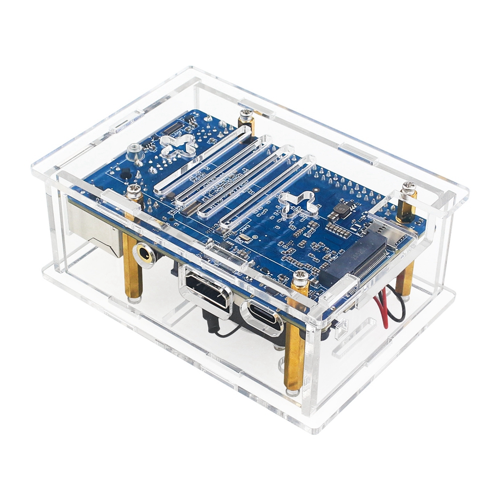 ABFN-Acrylic Case With Cooling - Pi 4 Case review and price