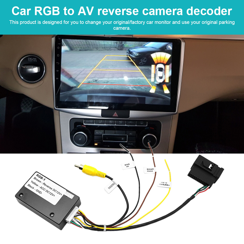 12V Car Rear View Camera RGB T - Pi Camera Cable review and price