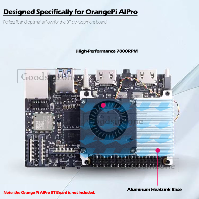 Cooling Fan with Heatsink Base - Pi Cooler review and price