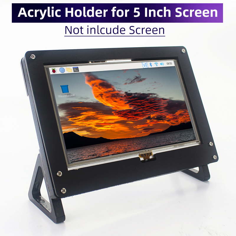 Acrylic Bracket Support Holder - Pi 5 Case review and price