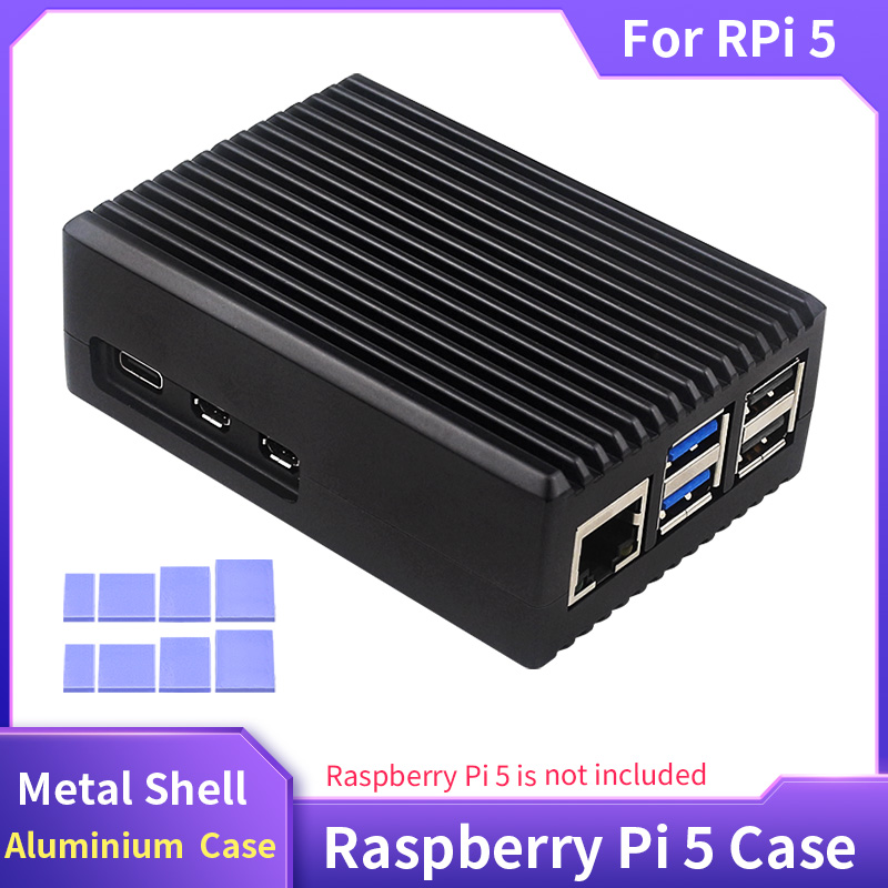 Raspberry Pi 5 Metal Shell Alu - Pi 5 Case review and price