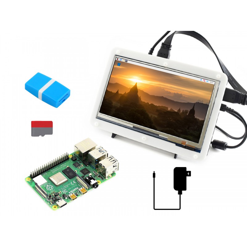 Raspberry Pi 4 Model B Display - Raspberry Pi Kit review and price