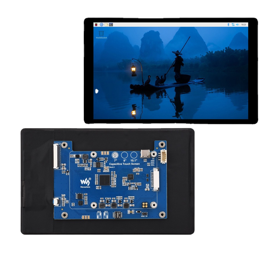 7inch DSI LCD (E) Waveshare Ca - Pi Display review and price