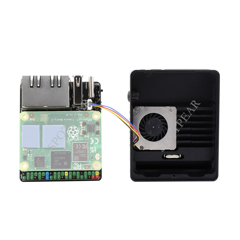 Raspberry Pi CM4 dual ETH mini - Pi 4 Case review and price