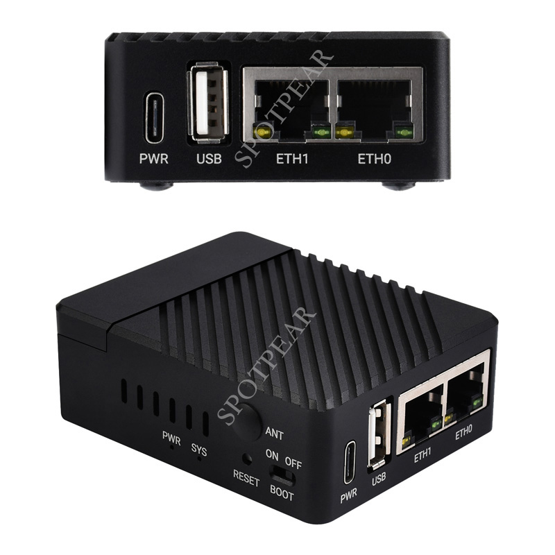 Raspberry Pi CM4 dual ETH mini - Pi 4 Case review and price