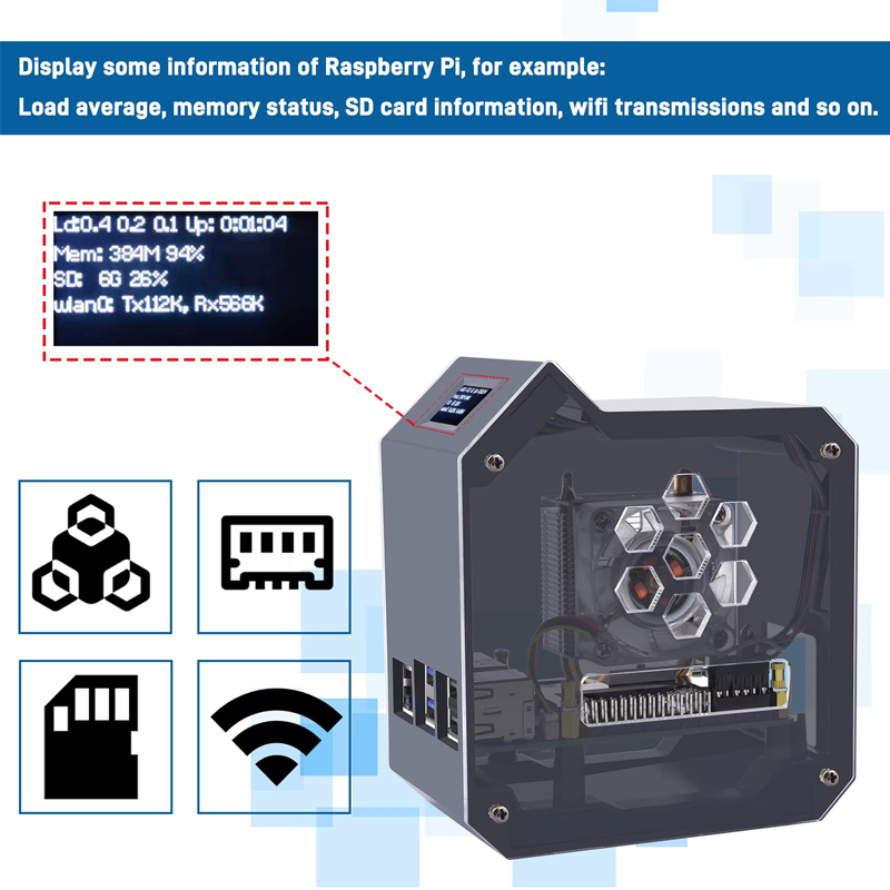 GeeekPi Raspberry Pi 5 ABS Min - Pi Cooler review and price