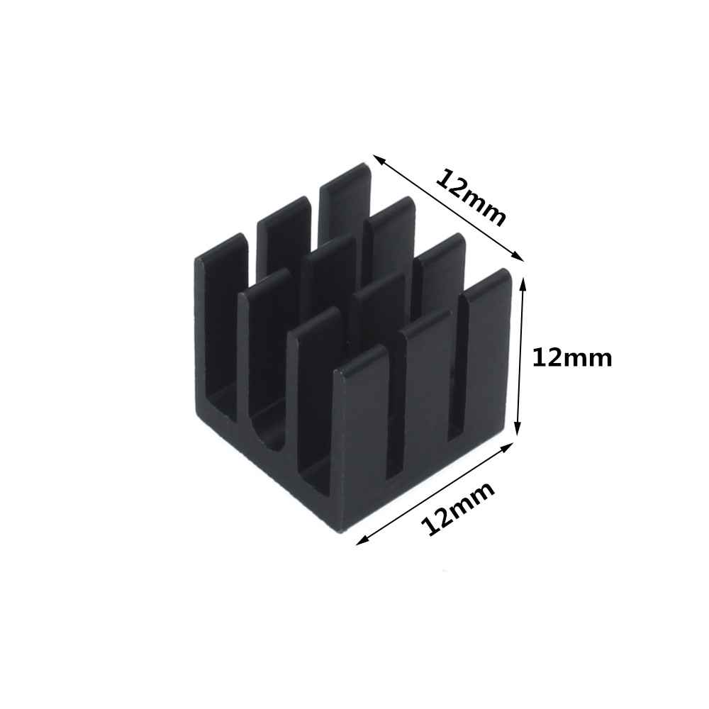 12x12x12mm 50pcs Aluminum Heat - Pi Cooler review and price