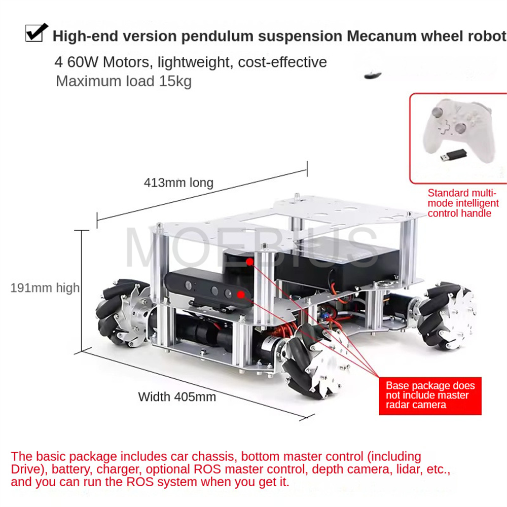 Big Load ROS2 Autopilot Mecanu - Raspberry Pi 5 review and price