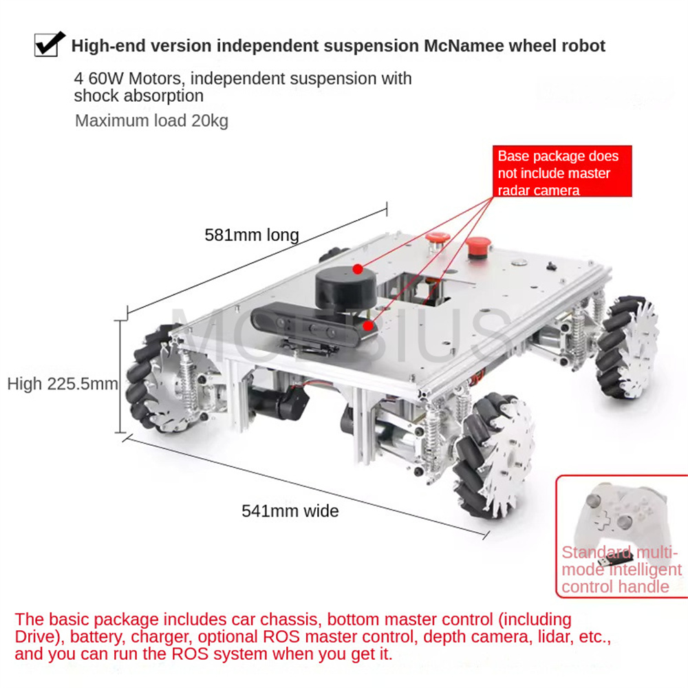 Big Load ROS2 Autopilot Mecanu - Raspberry Pi 5 review and price