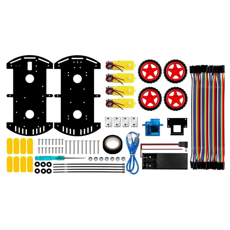WOWFU-4WD Smart Robot Car Kit  - Arduino Kit review and price