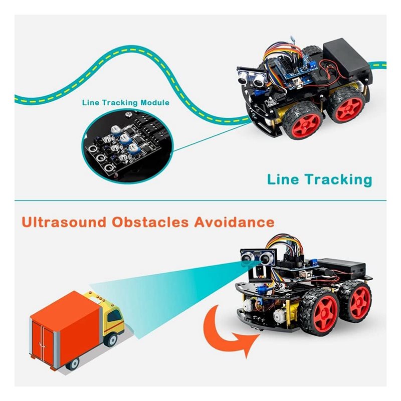 WOWFU-4WD Smart Robot Car Kit  - Arduino Kit review and price