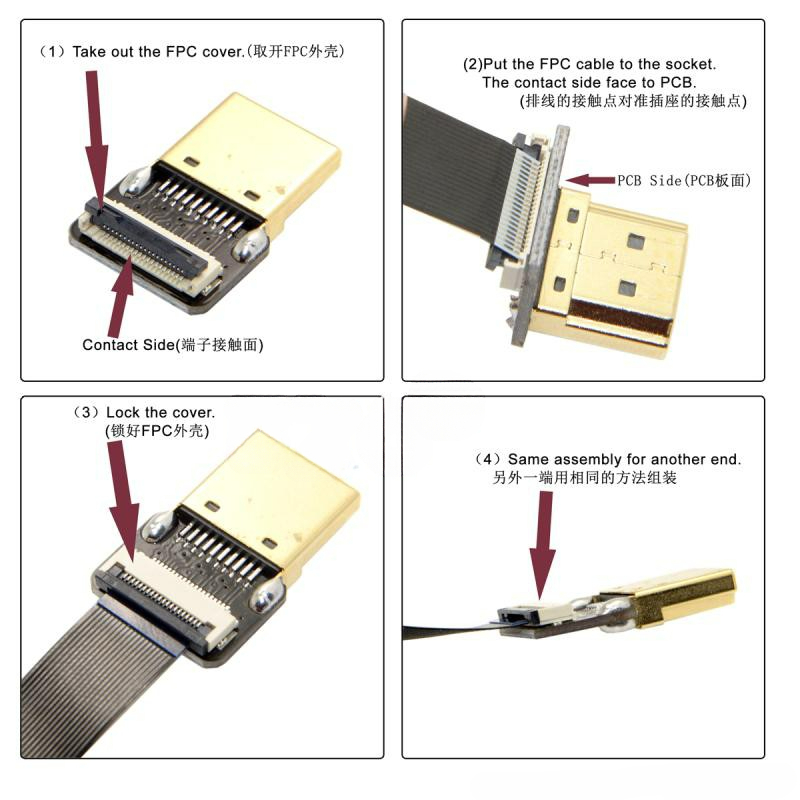 Ribbon FPV HDMI-Compatible Con - Pi Camera Cable review and price