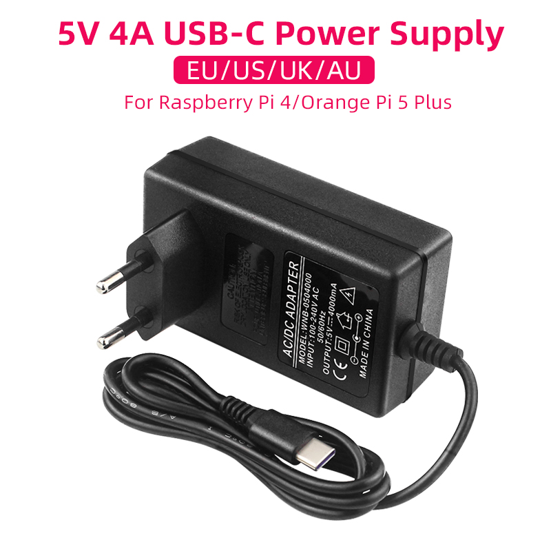 5V 4A Power Supply for Orange  - Pi Power Supply review and price