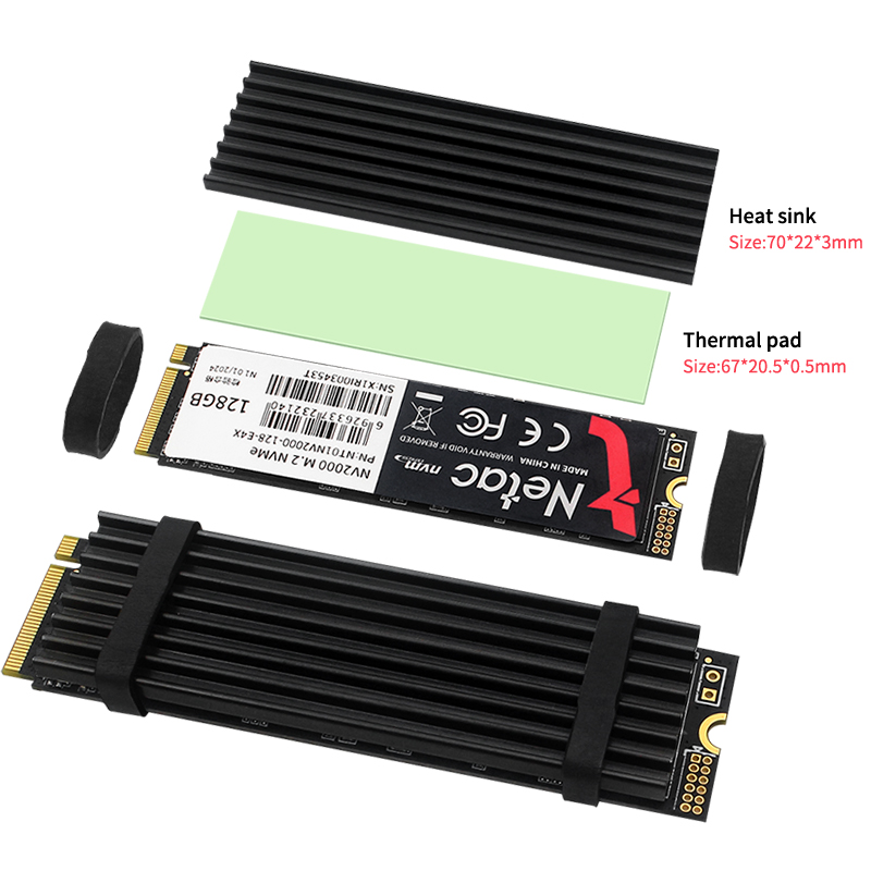 M.2 SSD Heatsink Aluminum Radi - Pi Cooler review and price