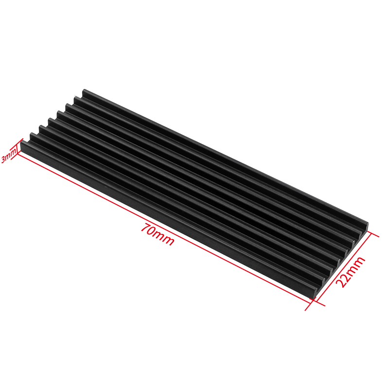M.2 SSD Heatsink Aluminum Radi - Pi Cooler review and price